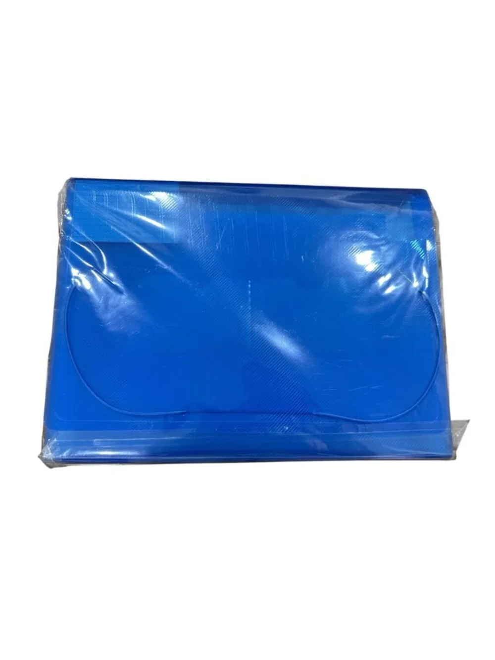 JAM Expanding File 13 Pockets Letter Size 9x13 In Blue Durable Plastic Organizer